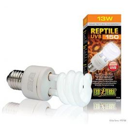 EXOTERRA - Uvb pære til Reptiler Uvb 150 Fluorescent lamp 13W E27
