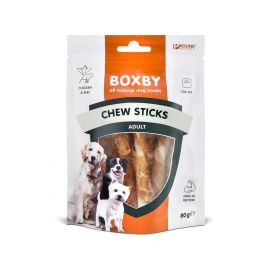 Boxby -  BLAND 4 FOR 119 - Chew sticks m/kylling 80g.