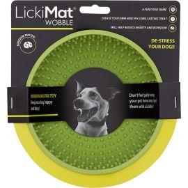 LICKI MAT - Hundeskål Wobble Green 17X17X8Cm