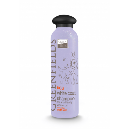 Greenfields - Shampoo Hvid Pels 250ml