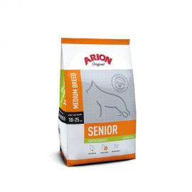 Arion - Hundefoder - Adult Medium Senior - Kylling & Ris - 12 Kg