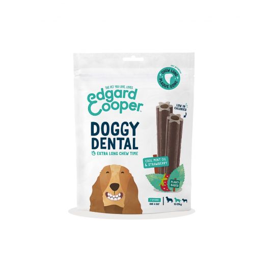 Edgard Cooper - Doggy Dental Jordbær & Mint M - 540700714216