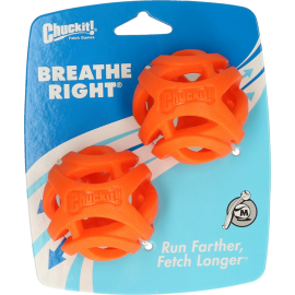 Chuckit - Breathe Right Fetch Ball Medium 6,5cm 2 pk