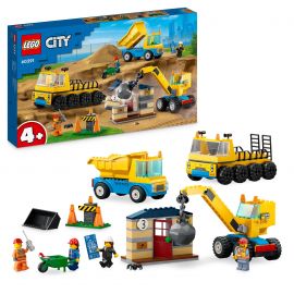 LEGO City - Entreprenørmaskiner og nedrivningskran 60391