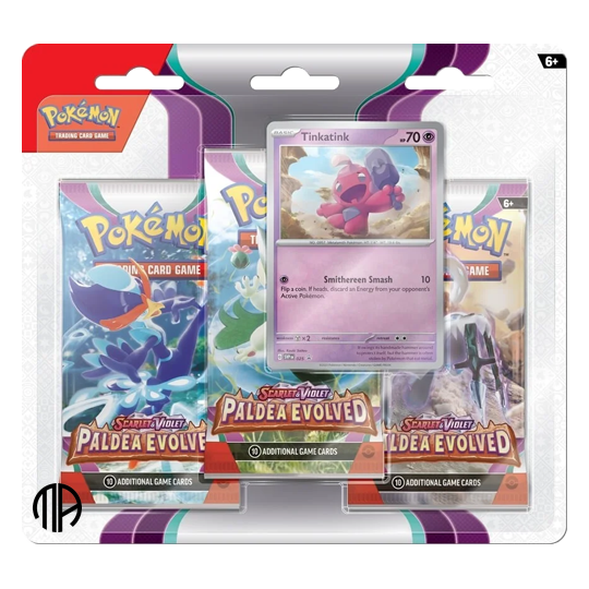 Pokémon – Blister 3p Scarlet & Violet - Paldea Evolved POK85353