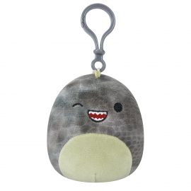 Squishmallows - 9 cm P15 Clip On - Xander the Winking Grey T-Rex