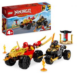 LEGO Ninjago - Kai og Ras' bil- og motorcykelkamp 71789