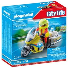 Playmobil - Lægemotorcykel med blinklys 71205