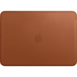 Apple - Leather Notebook sleeve 13 Saddle Brown