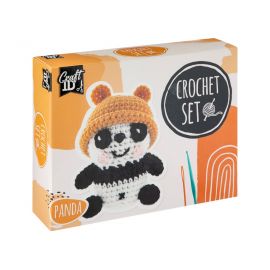 Craft ID - Hæklekit 9 x 8 x 13 cm - Panda