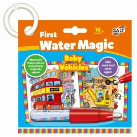 Galt - First Water Magic Malebog - Baby Køretøj