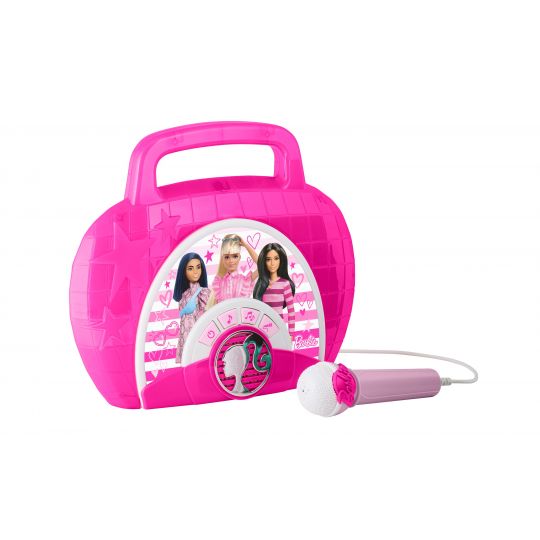 Barbie - Syng-med boombox med mikrofon
