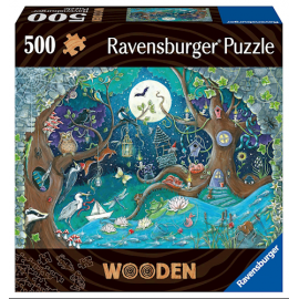 Ravensburger - Wooden Fantasy Forest 500p