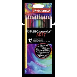 Stabilo - Aquacolor farveblyanter ARTY, 12 stk