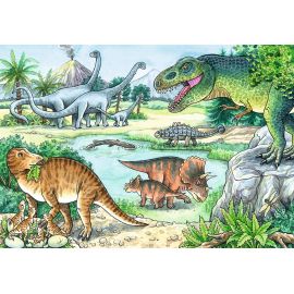 Ravensburger - Dinosaurs Of Land And Sea 2x24p
