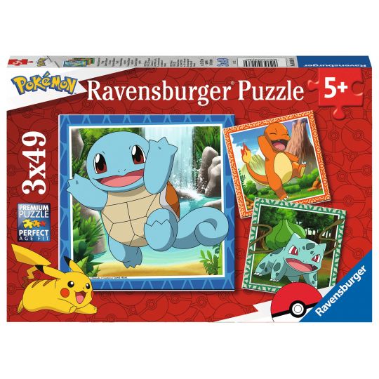 Ravensburger - Pokémon 3x49p