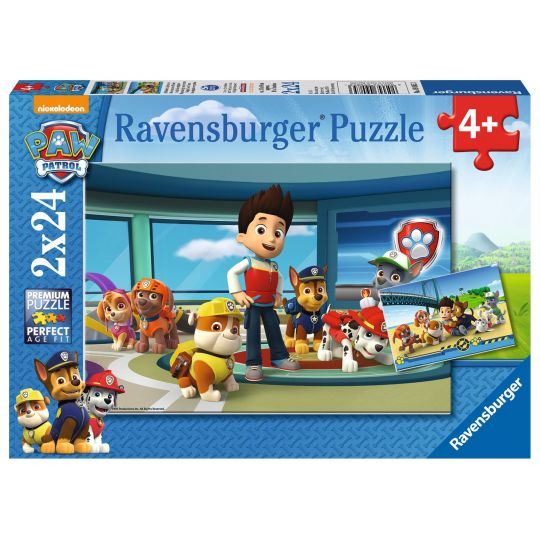 Ravensburger - Paw Patrol Helpful Good Noses 2x24p - 09085