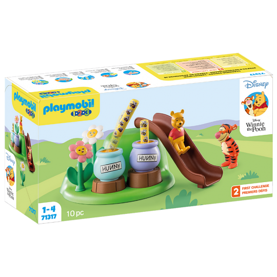 Playmobil - 1.2.3 & Disney Winnie's & Tigger's Bee Garden 71317