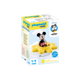 Playmobil - 1.2.3 & Disney Mickey's Spinning Sun with Rattle Feature 71321