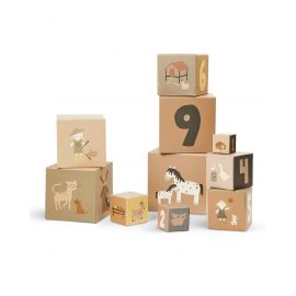 Smallstuff - Stacking Boxes 1-10 Farm and Dolls