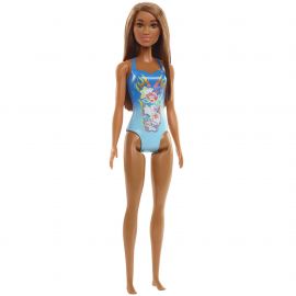 Barbie - Beach Doll - Blue bathing suit HDC51