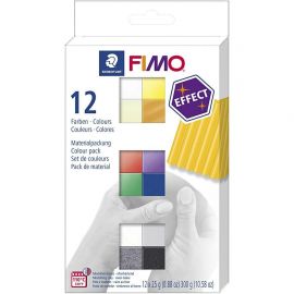 FIMO - Effekt 12 Farver