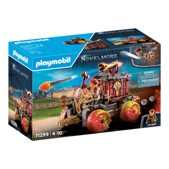 Playmobil - Burnham Raiders – Ildkampvogn 71299