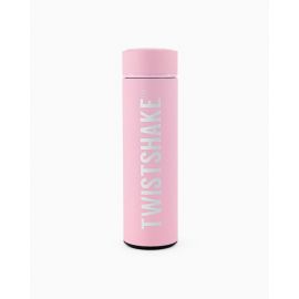 Twistshake - Hot or Cold Bottle Pastel Pink 420 ml