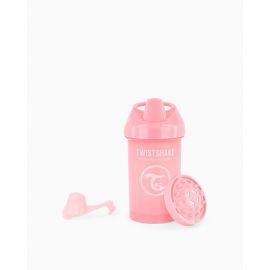 Twistshake - Crawler Cup 8+m Pastel Pink 300 ml