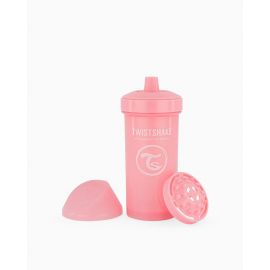Twistshake - Kid Cup 12+m Pastel Pink 360 ml