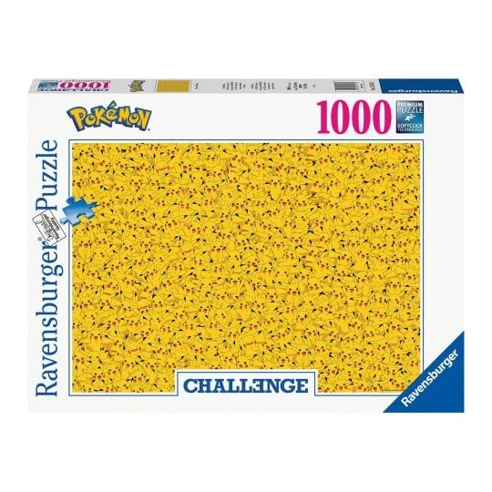 Ravensburger - Pikachu Challenge 1000 brikker