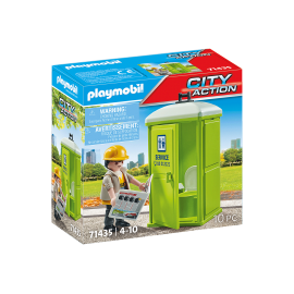Playmobil - Mobilt toilet 71435