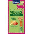 Vitakraft - Vita Veggies® Liquid snack med ost og tomat, 6 x 15g til kat