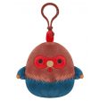 Squishmallows - 9 cm P15 Clip On - Brown and Blue Rooster