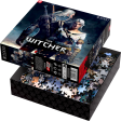 GAMING PUZZLE THE WITCHER WIEDŹMIN GERALT AND CIRI PUZZLES - 1000