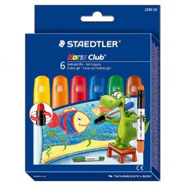 Staedtler - Gel farvekridt NC Basic 6 pcs 2390 C6