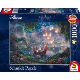 Schmidt + Disney - Thomas Kinkade Disney - Rapunzel 1000 brikker