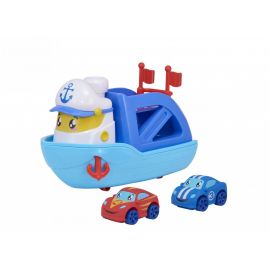Tiny Teamsterz - Båd + 2 biler