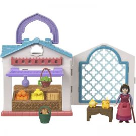 Disney Ønsket - Mini Dukke legesæt - Dahlia’s Rosas Markedsplads