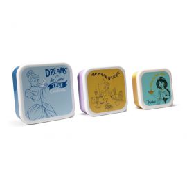 Disney - Snack Boxes Set of 3 - Princess LBOX3DC04