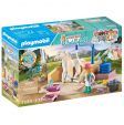 Playmobil - Isabelle & Lioness med vaskeplads 71354