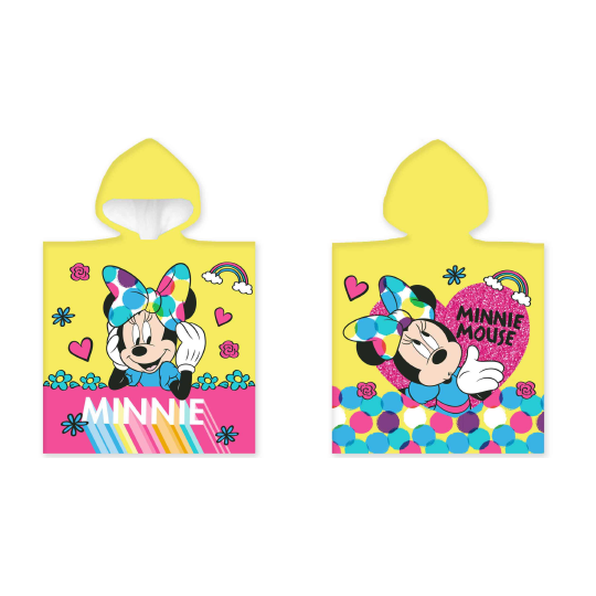 Poncho Håndklæde - 50 x 100 cm – Minnie Mouse