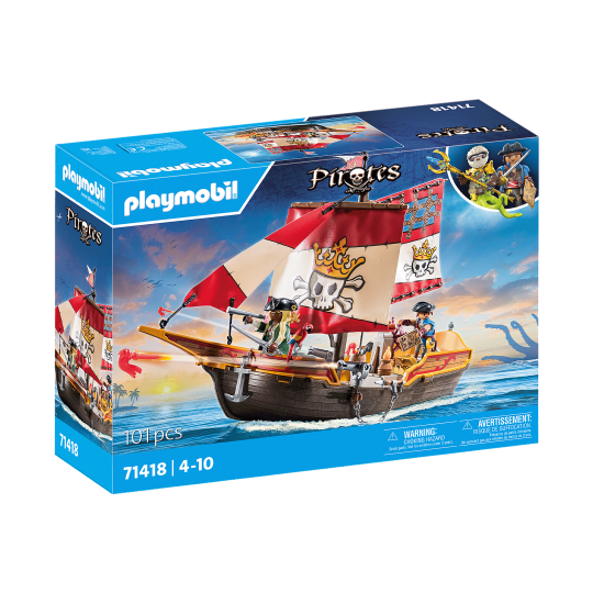 Playmobil - Piratskib 71418