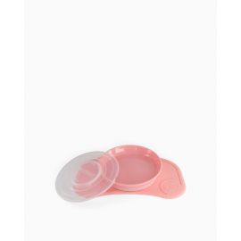 Twistshake - Click-mat mini + Plate Pink