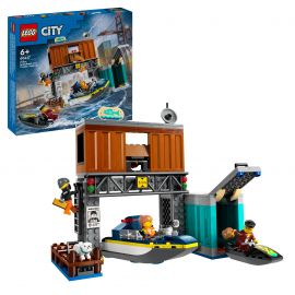 LEGO City - Politiets speedbåd og skurkenes skjulested 60417