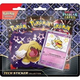 Pokemon - Scarlet & Violet Paldean Fates - Tech sticker collection - Greavard
