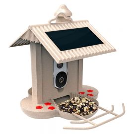 HiBirds - WiFi Smart fuglefoderhus, 1080HD kamera og AI fuglegenkendelse - HB-5543