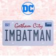 DC Comics Batman Number Plate Tin Sign