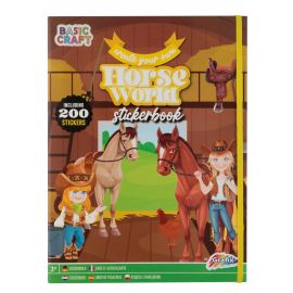 Grafix - Magisk Heste Klistermærke Verdensbog 200 stk