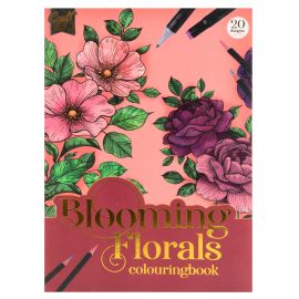 Craft Sensations - Colouring book A4 - Florals CR5008/GE